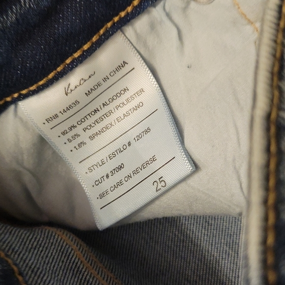 Kancan distressed skinny jeans. Button fly - Picture 4 of 5